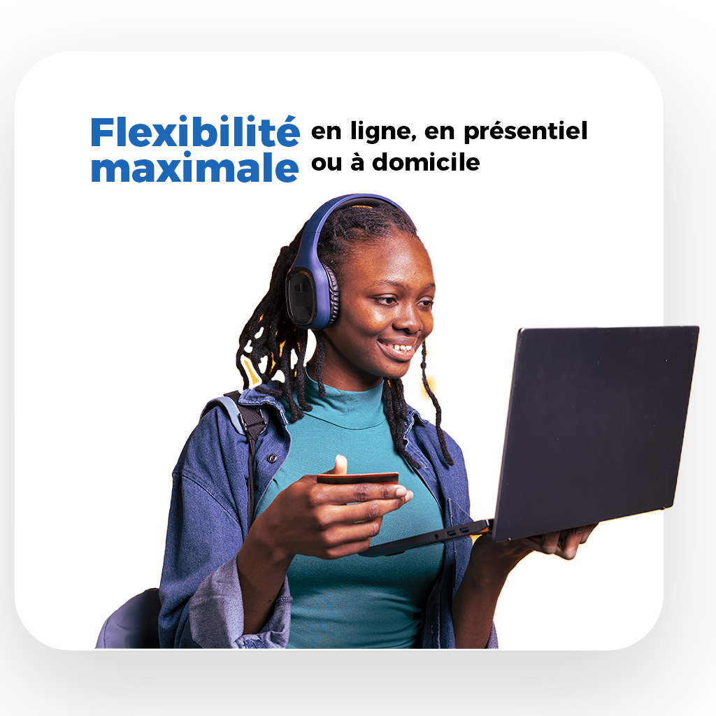 Flexibilité d'apprendre l' Anglais et en Digital